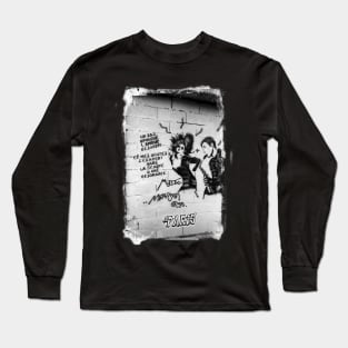 Paris Graffiti Wall Art Long Sleeve T-Shirt